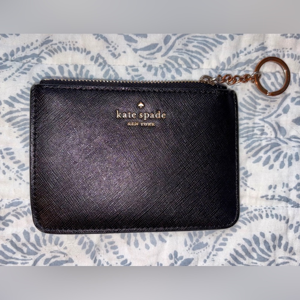 Kate Spade Leather Card Key Holder